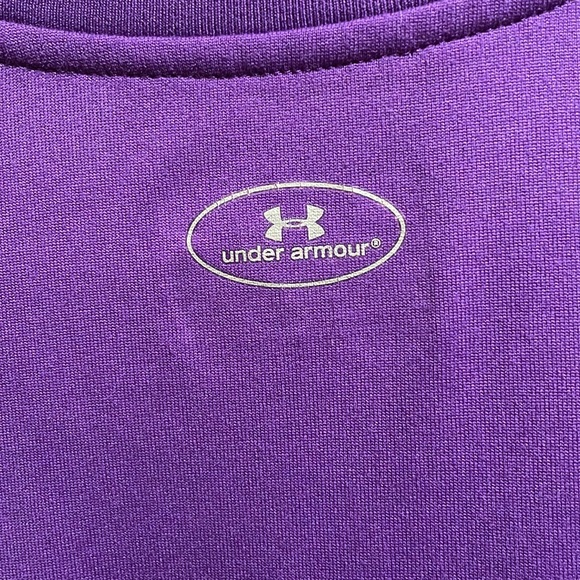 Purple Under Armour Workout Shirt - Picture 3 of 4